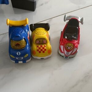 Vtech go go smart wheels race car and go cart